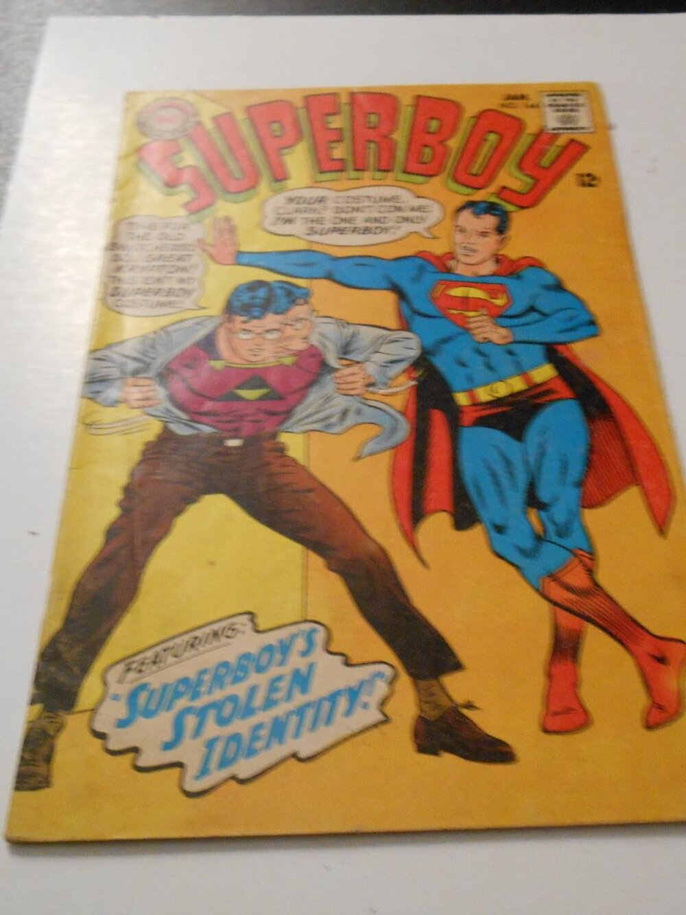SUPERBOY # 144 By Otto Binder Cover Art by Curt Swan Inks by George Klein